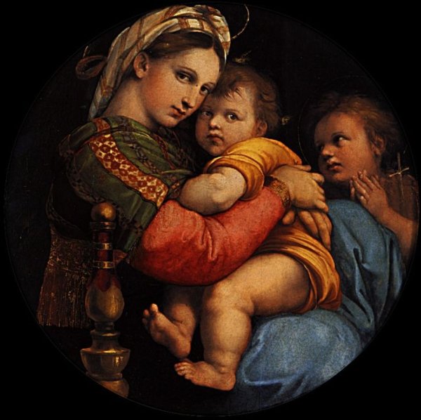 Мадонна садовница Рафаэль