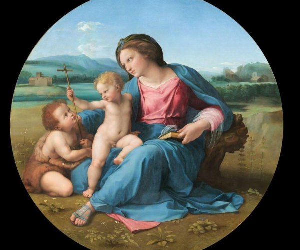 Рафаэль Санти Мадонна с младенцем