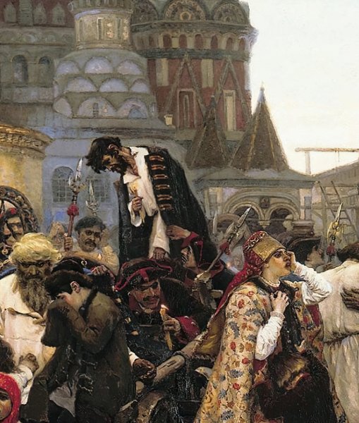 Суриков утро Стрелецкой