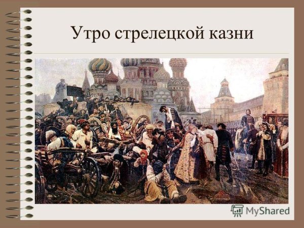Утро Стрелецкой казни 1881
