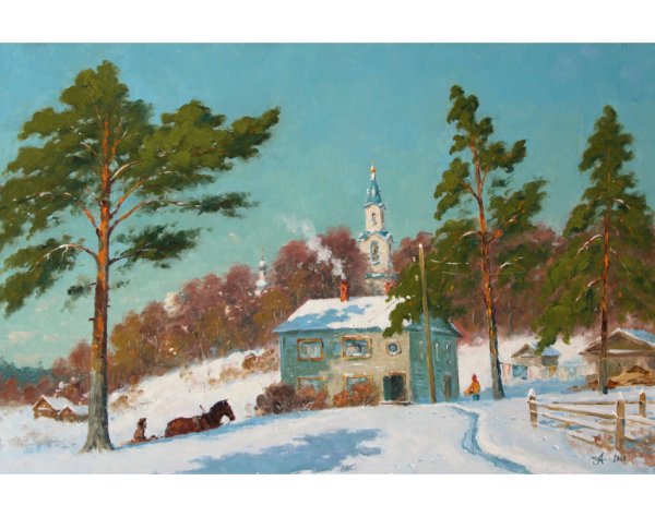 Художник Игорь Грабарь Березовая роща