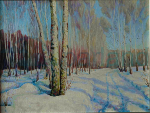 Февраль в живописи