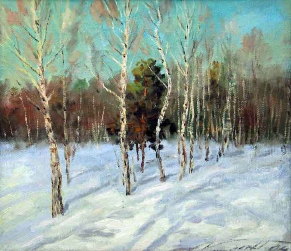 Февраль в живописи