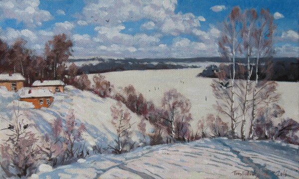 Александровский Александр художник-Каргополь