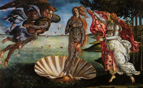 Рождение Венеры картина Боттичелли