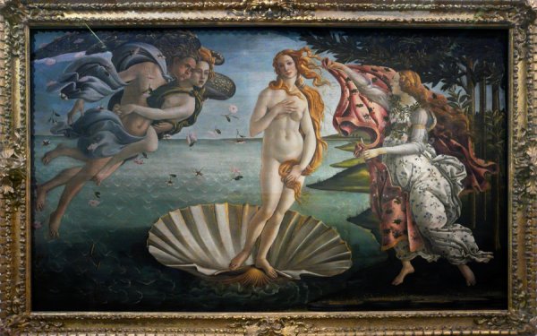 Картина рождение Венеры Сандро Боттичелли