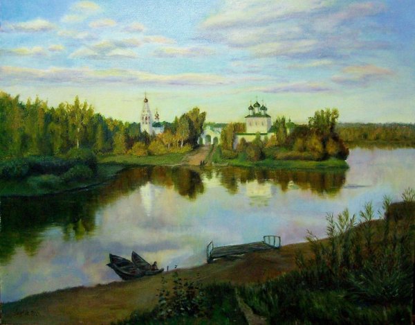 Исаак Ильич Левитан Вечерний звон