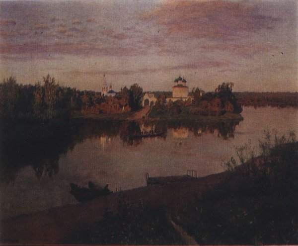 Левитан Вечерний звон картина