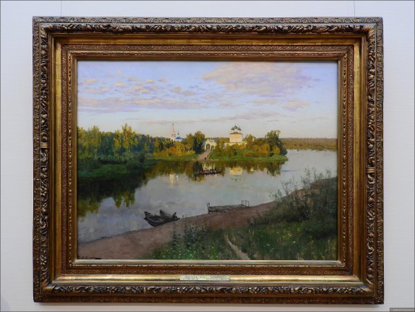 Исаак Левитан Вечерний звон