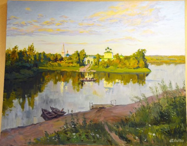 Левитан Вечерний звон картина