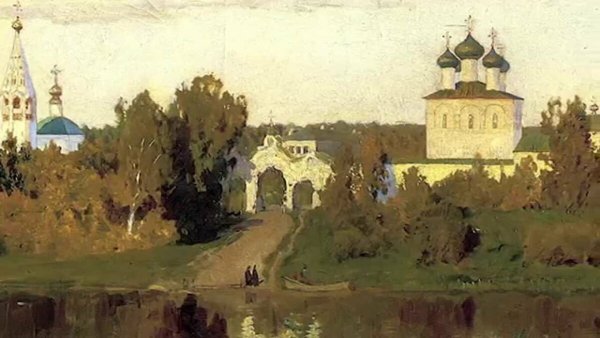 Поленов Вечерний звон картина