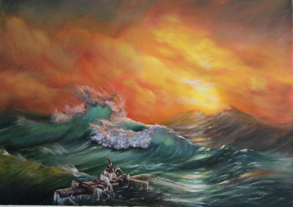 Айвазовский девятый вал 1850