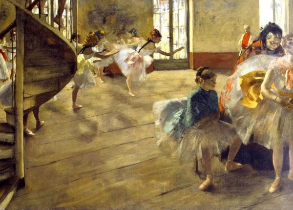 Эдгар Дега репетиция