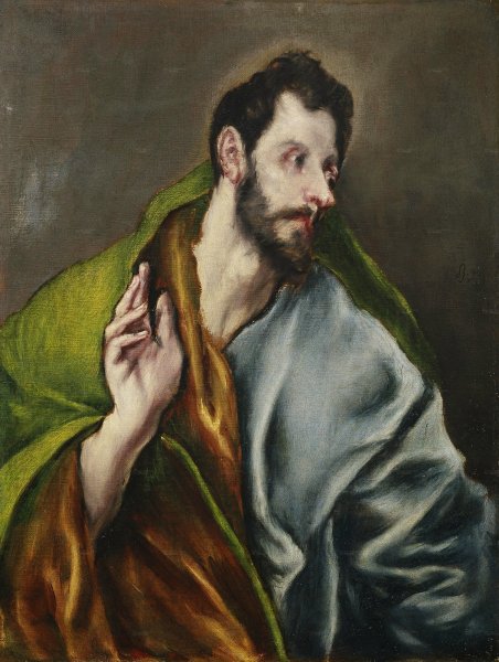 Эль греко автопортрет