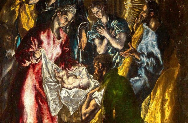 Эль греко. "Поклонение волхвов", 1612-4