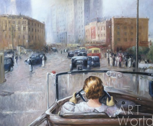 Пименов новая Москва 1937