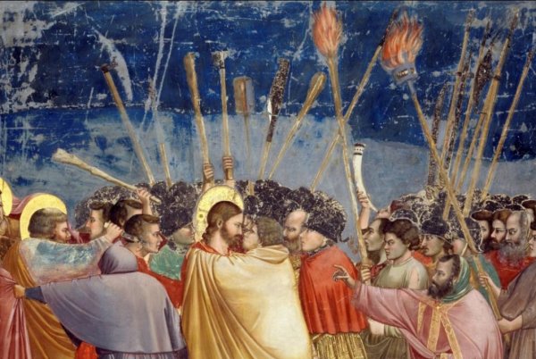 Поцелуй Иуды картина