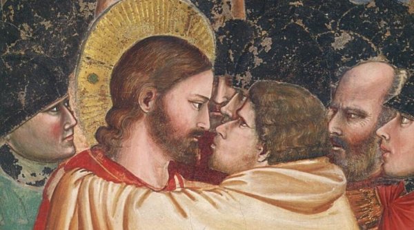 Джотто поцелуй Иуды фреска