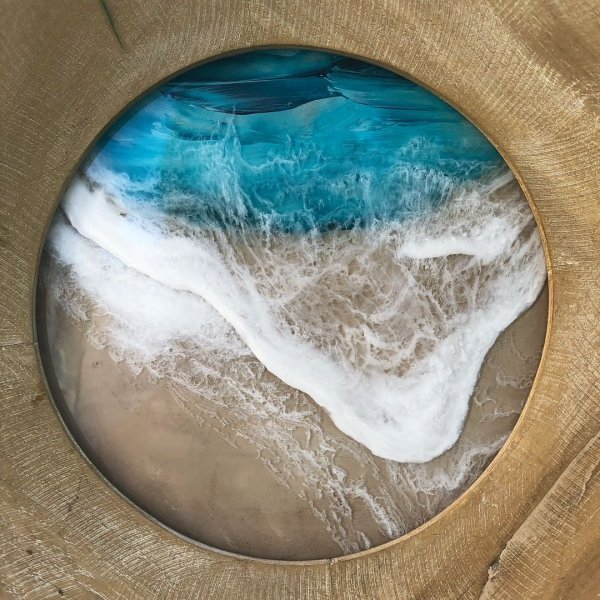 Рисование эпоксидной смолой мастер класс