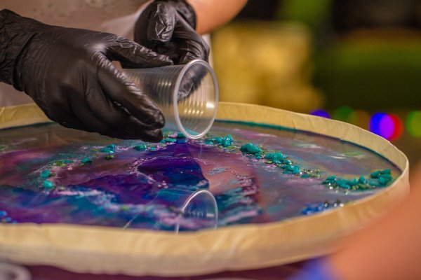 Мрамор жеода