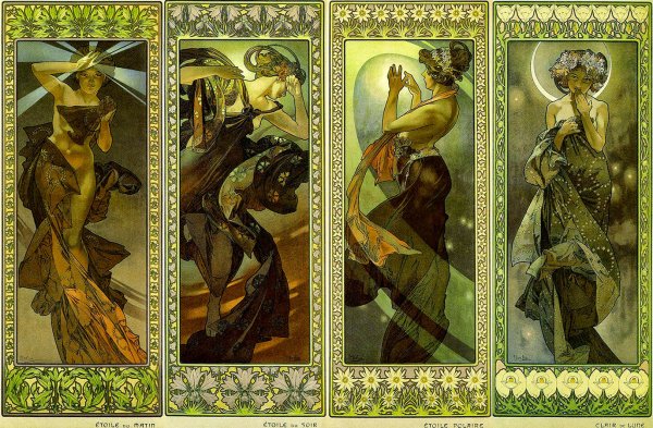 Альфонс Муха вечерняя звезда