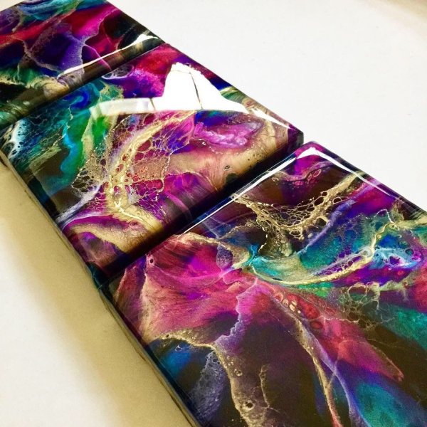 Море эпоксидной смолой