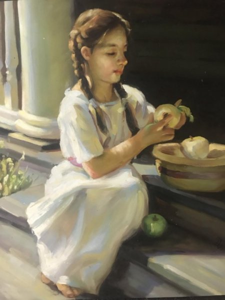 Картины с девочками известных художников