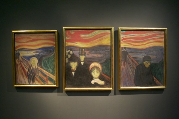 Альфред Мунк крик