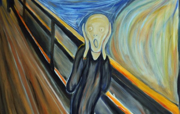 Эдвард Мунк крик 1893 г Национальная галерея Осло