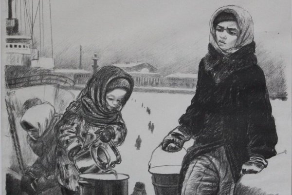 Картина на тему блокада Ленинграда