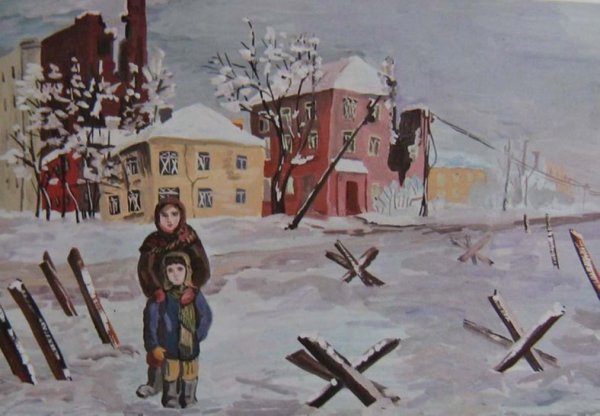 Детство опаленное войной рисунки