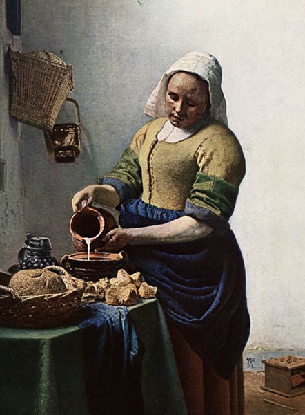 Вермеер кухарка
