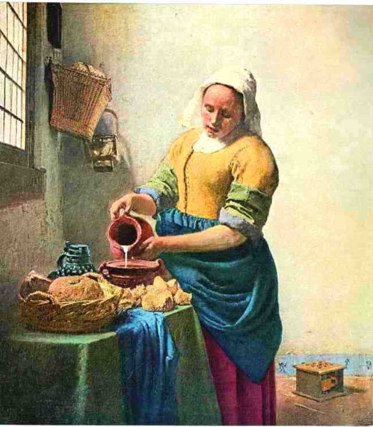 Ян Вермеер молочница