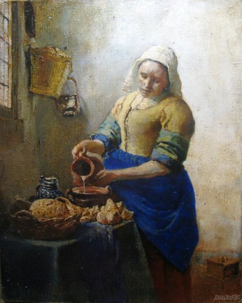 Ян Вермеер молочница