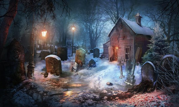 Новый год на кладбище