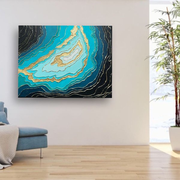 Фактурная интерьерная живопись