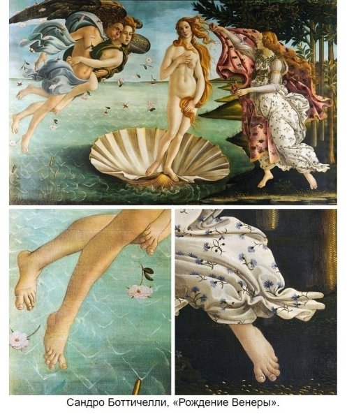 Сандро Боттичелли рождение Венеры