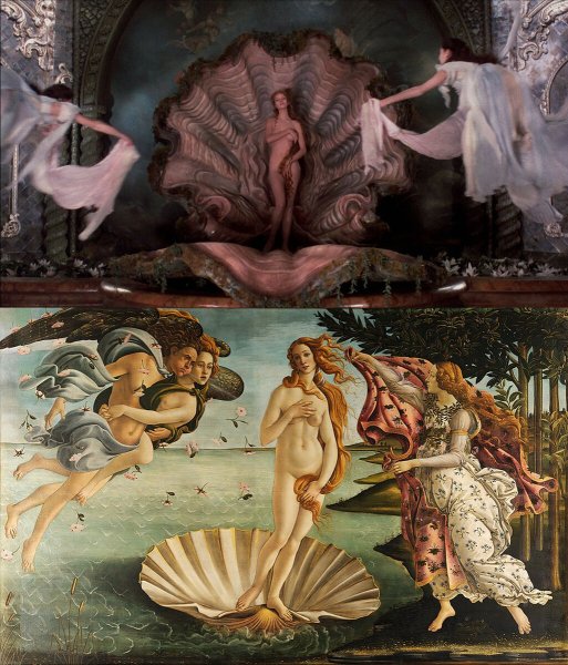 Боттичелли рождение Афродиты Венеры