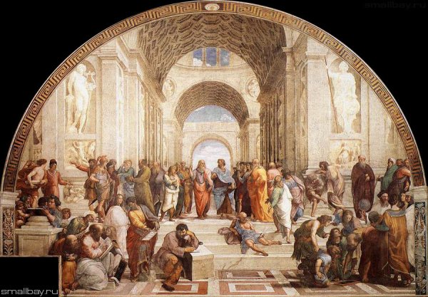 Рафаэля Санти «Афинская школа» (Академия Платона),