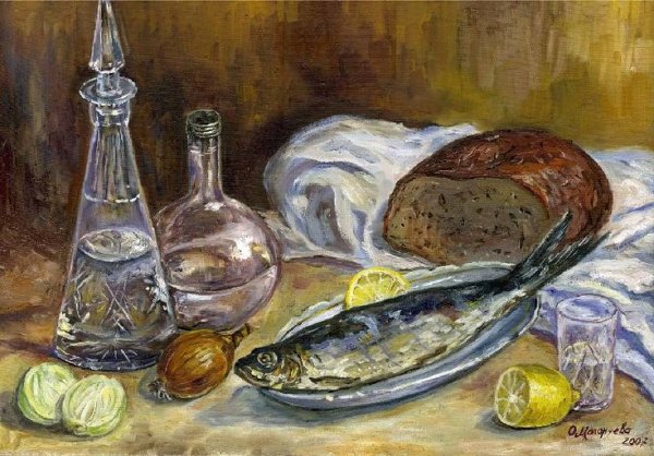 Картина селёдка Петров Водкин