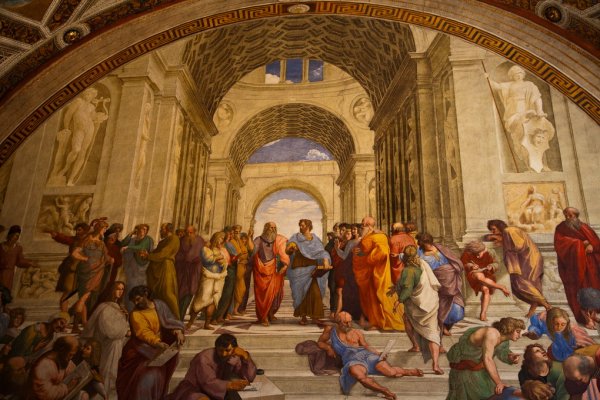 Афинская школа философии Рафаэль