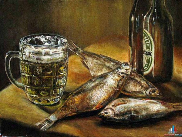 Граненый стакан в живописи