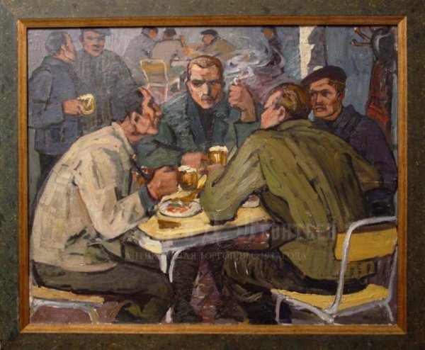 Пьянка живопись