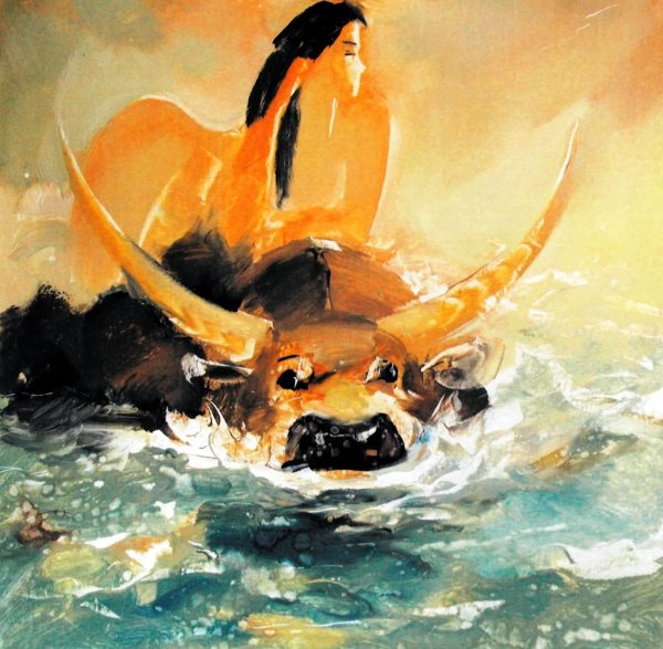 Похищение Европы живопись Андрей Белле