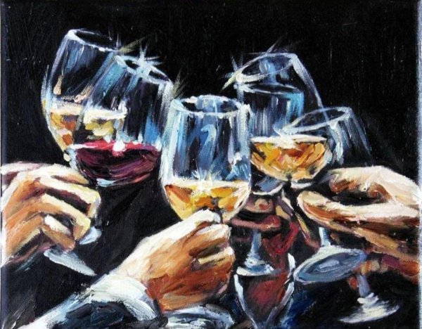 Живопись селёдка