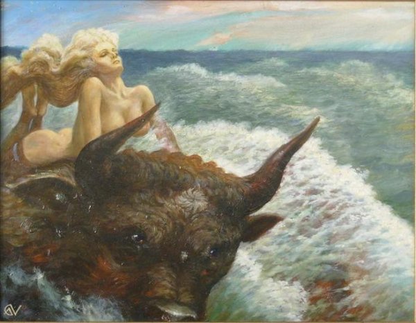 Феликс Валлоттон похищение Европы