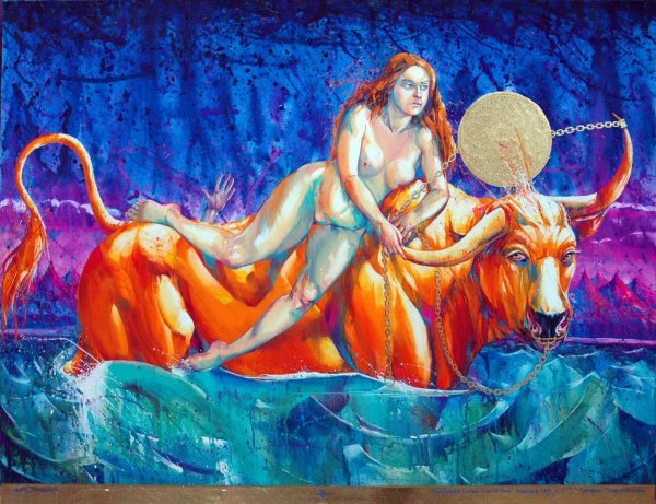 Похищение Европы картина Рембрандта