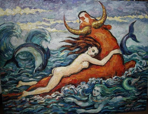 Лука Джордано похищение Европы