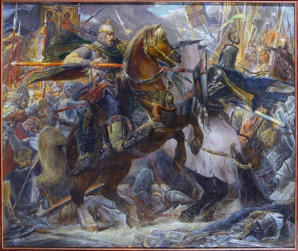 Александр Невский Ледовое побоище