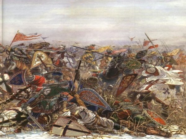 Битва Александра Невского Ледовое побоище